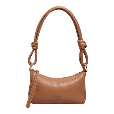 Bolsa P Couro Floater Cinnamon