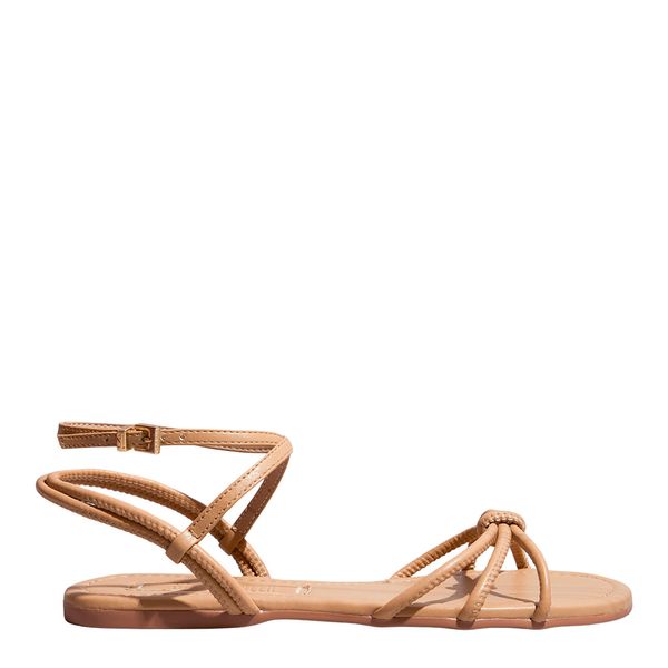 Rasteira Napa Soft Palha
