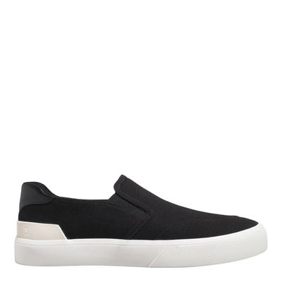 Tênis Slip On Masculino Lona Deserto Preto