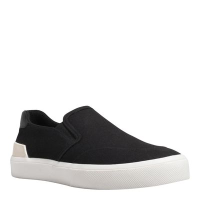 Tênis Slip On Masculino Lona Deserto Preto