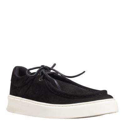 Tênis Masculino Couro Nobuck Preto
