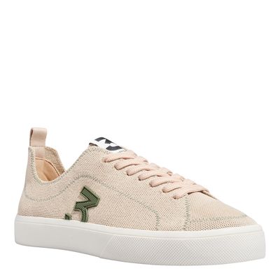 Tênis Masculino Knit Bege