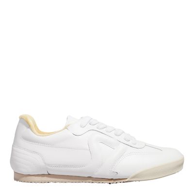 Tênis Jogging Couro Confort Branco