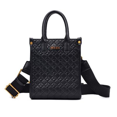 Bolsa Tote Soft Preta Alça Dupla