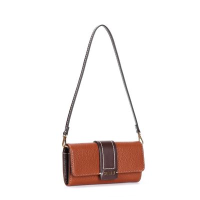 Bolsa Carteira Floater Alça Dupla Caramelo