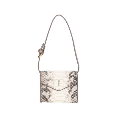 Bolsa Porta Cartão Animal Print Cobra Alça De Ombro