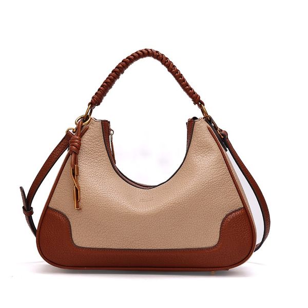 Bolsa Hobo Floater Bege Alça Ombro