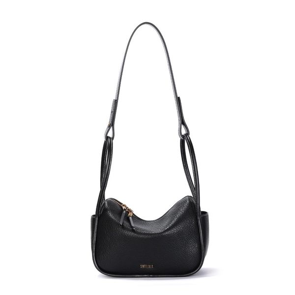 Bolsa Baguete Floater Preta Alça Ombro