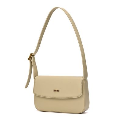 Bolsa Soft Bege Alça Ombro