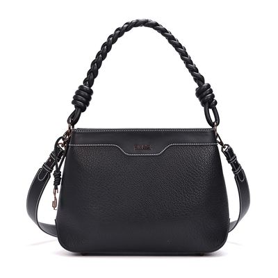 Bolsa Grande Floater Preta Alça Dupla