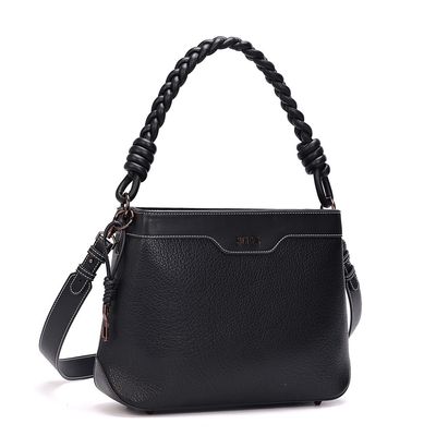 Bolsa Grande Floater Preta Alça Dupla