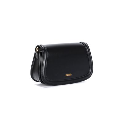 Bolsa Soft Preta Alça Transversal