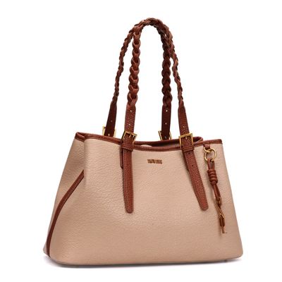 Bolsa Grande Floater Bege Alça Ombro