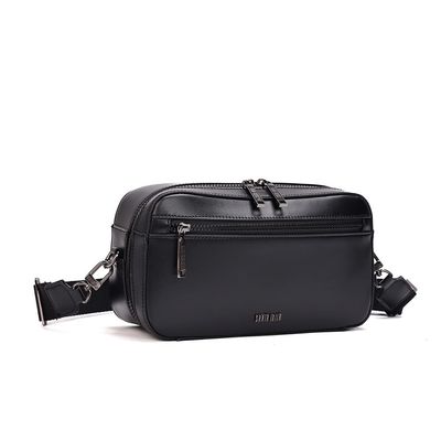 Necessaire Soft Preto Alça Ombro
