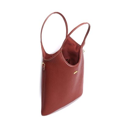 Bolsa Shopper Floater Alça Dupla Marrom