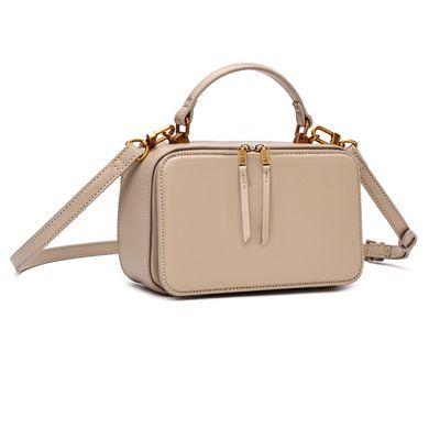 Bolsa Pequena Soft Bege Alça Dupla