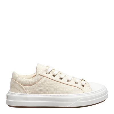 Tênis Linho Tecido Copacabana Off White