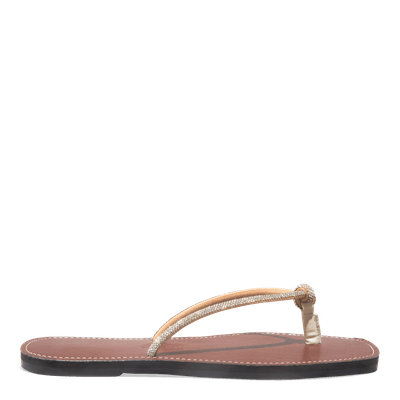 Rasteira Meia Cana Cristal Cristal