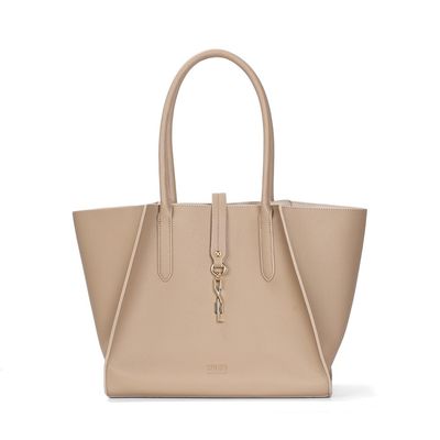 Kit Bolsa Shopper Floater Bege E Nécessaire