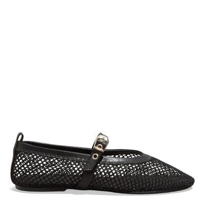 Sapatilha Boneca Tela Lotus Preto