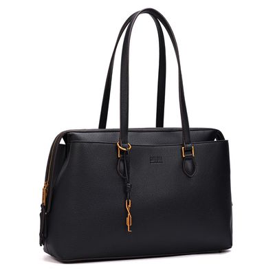 Bolsa Grande Floater Preto Alça Ombro