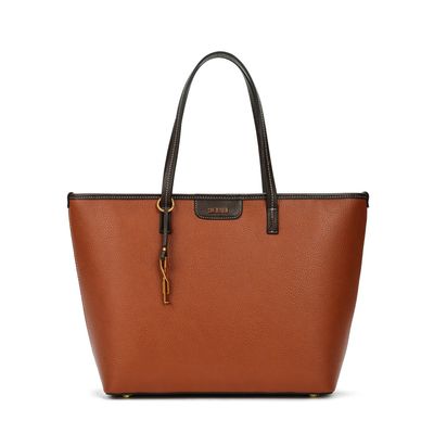 Bolsa Shopper Floater Marrom Safari Alça de Ombro