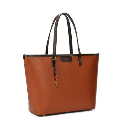 Bolsa Shopper Floater Marrom Safari Alça de Ombro