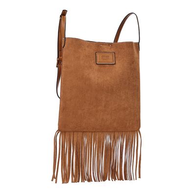 Bolsa G Material Camurça Mostarda