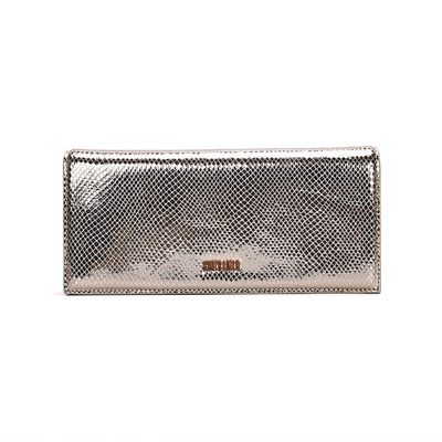 Clutch De Mão Metalizado Dourado