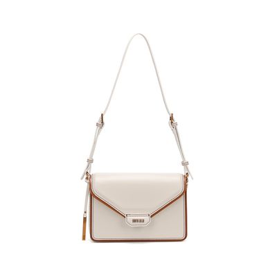 Bolsa Envelope Soft Alça De Ombro Marfim
