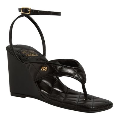 Sandalia Soft Vegetal Preto